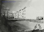 Октябрьская улица. Восстановленный жилой дом. Современный адрес - пр. Октябрьский, д. 38. Июль 1949 года. Великие Луки