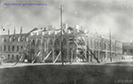 Восстановление здания почты. Июль 1949 года. Великие Луки