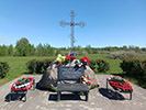 Памятный знак жителям деревень Агафоново, Амосово, Андрюково, Залесье.